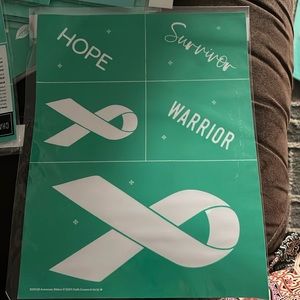 Chalk Couture 8.5 x 11 reusable Stencil